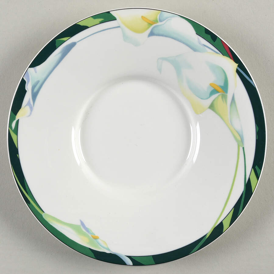 Rue De Lis Saucer by Mikasa-1