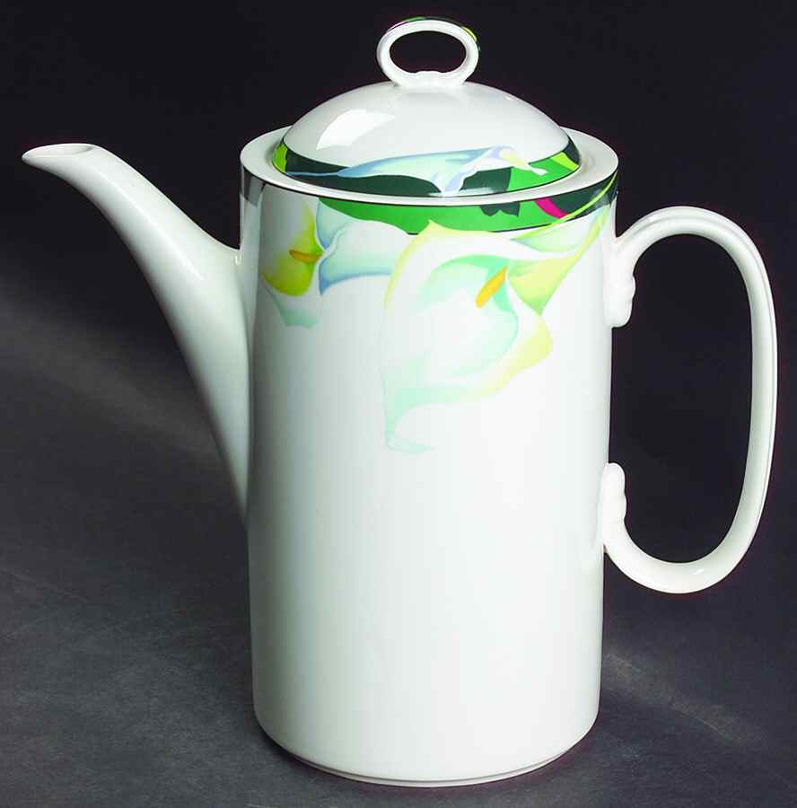 Rue De Lis Coffee Pot & Lid by Mikasa-1