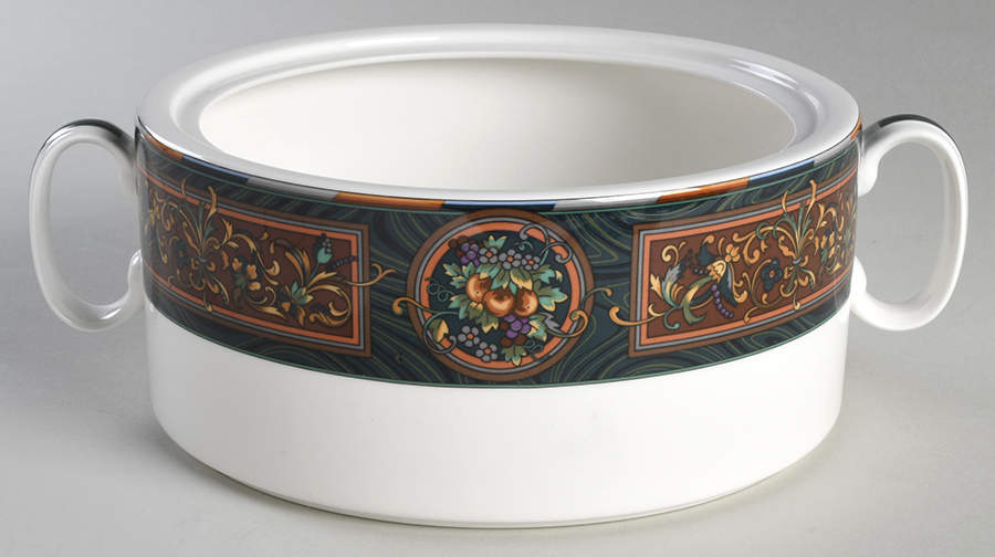 Rue De Paradis 2 Qt Round Covered Casserole No Lid by Mikasa-1