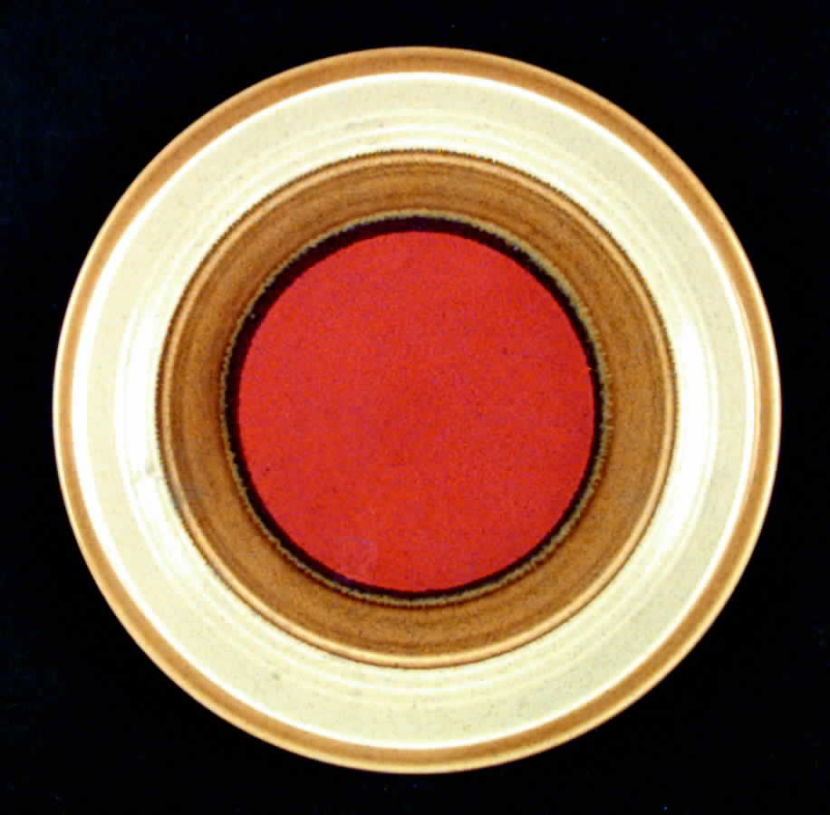 Rustic Red Salad Plate by Mikasa-1