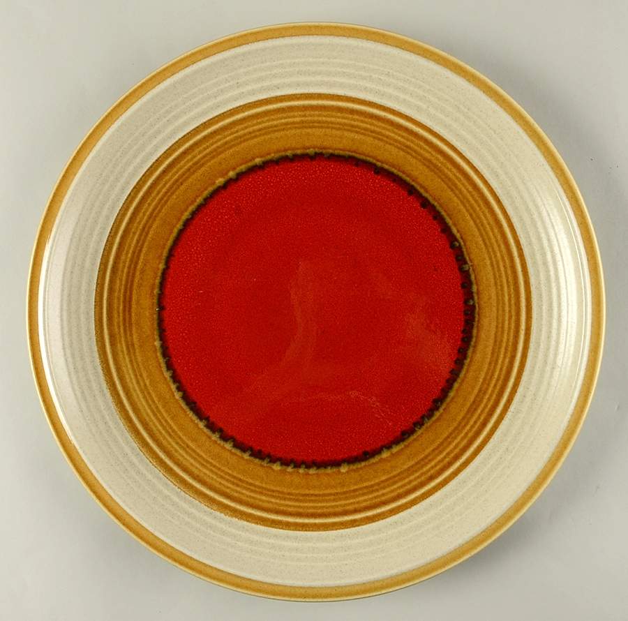 Rustic Red 12" Chop Plate (Round Platter) by Mikasa-1