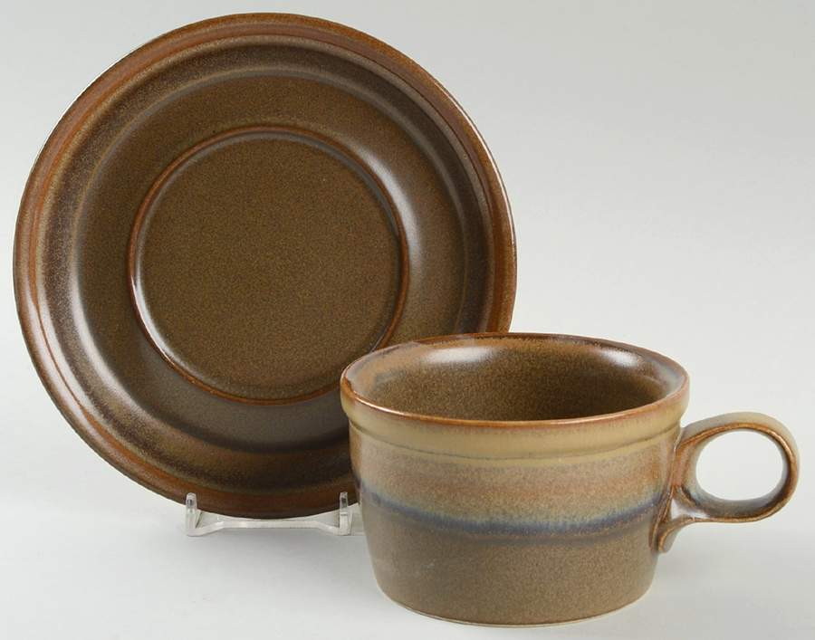 Rusticana Flat Cup & Saucer Set by Mikasa-1