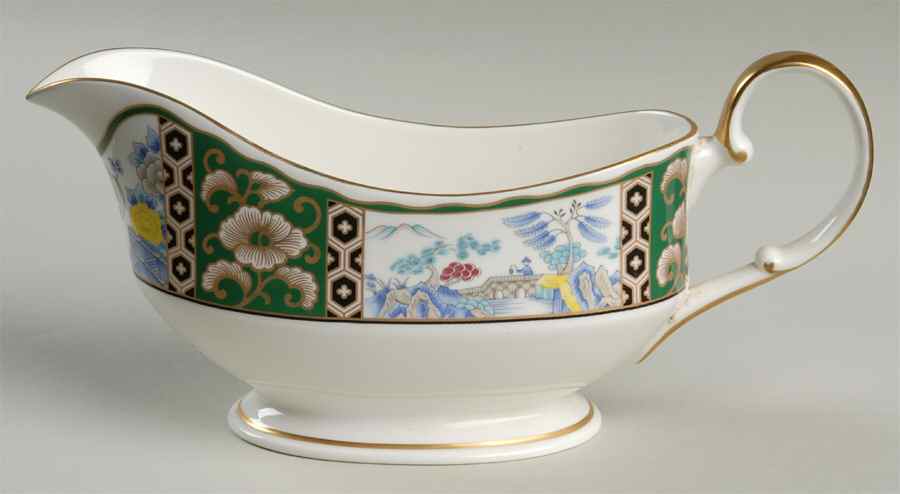 Satsuma Branch Gravy Boat by Mikasa-1