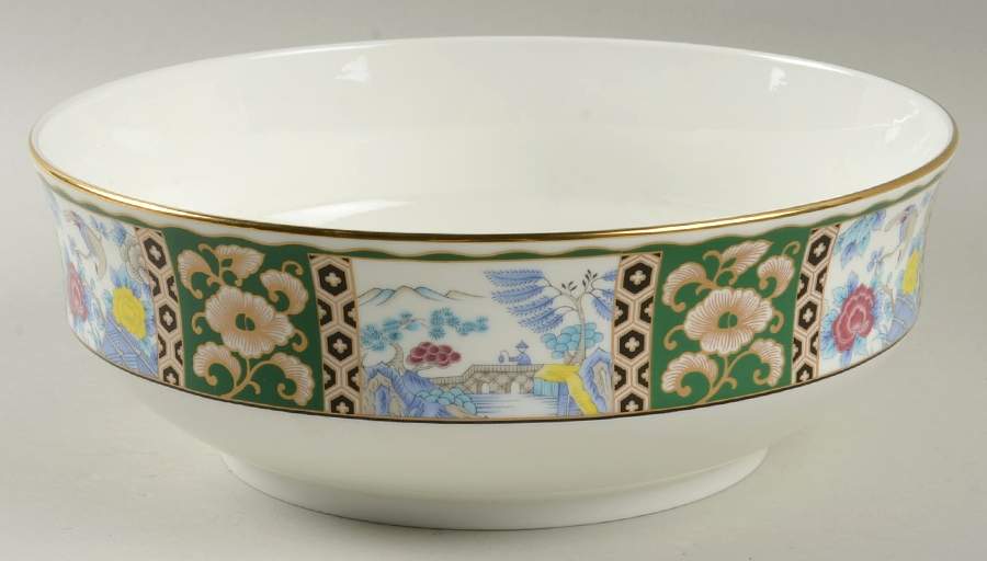 Satsuma Branch 9" Round Vegetable Bowl by Mikasa-1