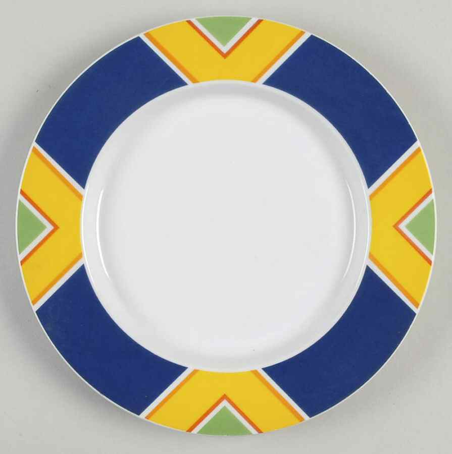 Santa Fe Blue Salad Plate by Mikasa-1