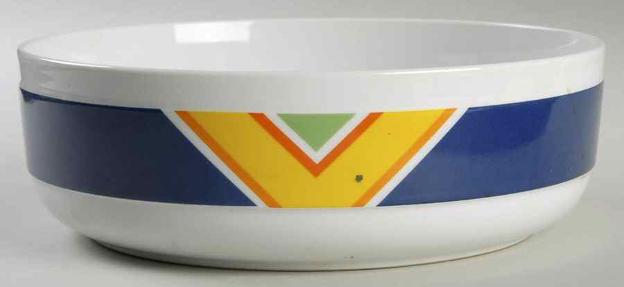 Santa Fe Blue 9" Round Vegetable Bowl by Mikasa-1