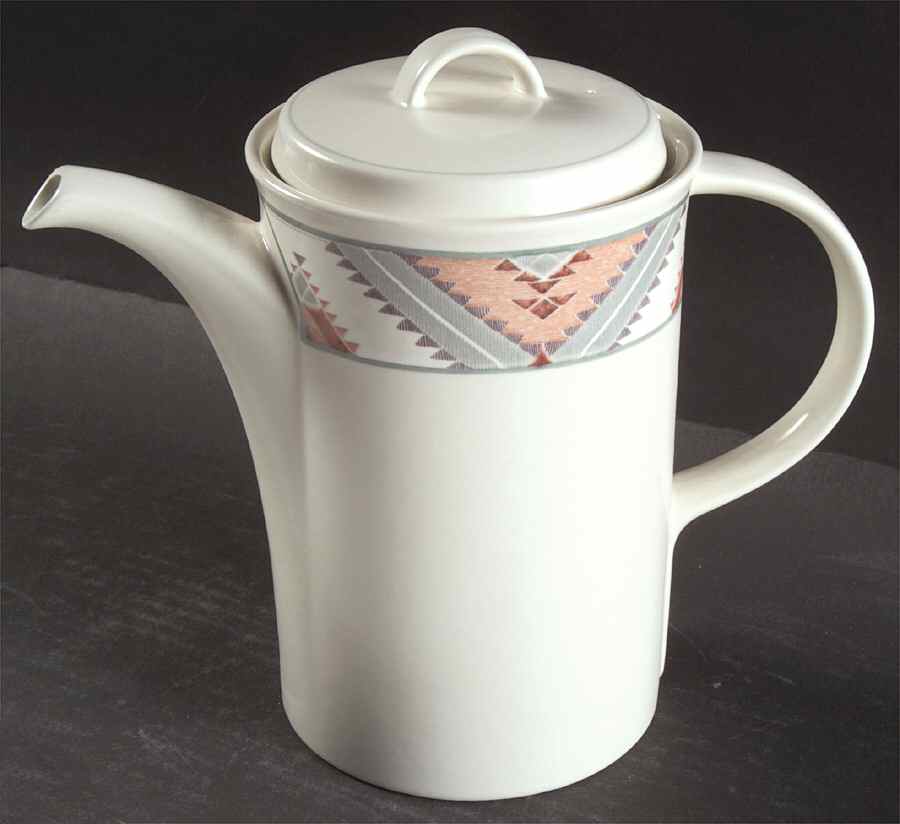 Santa Fe Coffee Pot & Lid by Mikasa-1