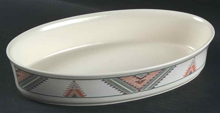 Santa Fe 12'' Oval Baker by Mikasa-1