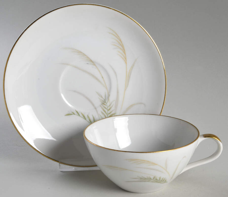Sahara Flat Cup & Saucer Set by Mikasa-1