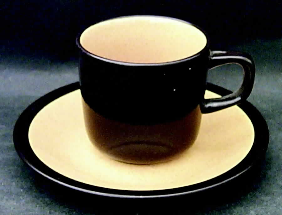Saking Flat Cup & Saucer Set by Mikasa-1