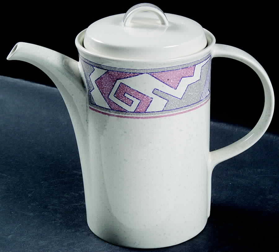 Sand Mural Coffee Pot & Lid by Mikasa-1