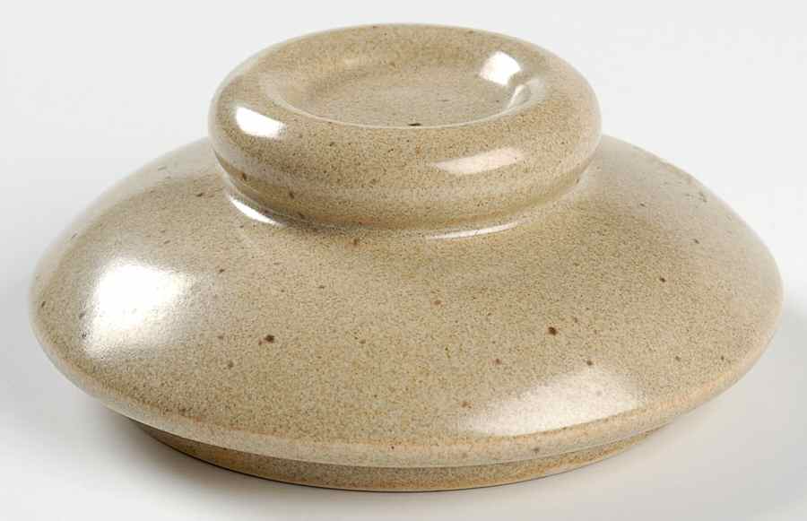 Sandstone Lid for Sugar Bowl by Mikasa-1