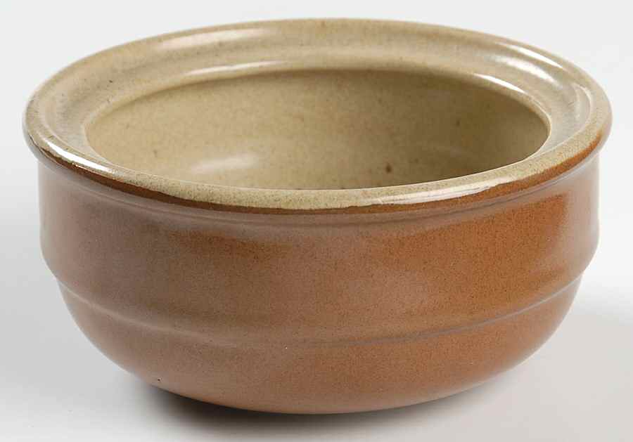 Sandstone Sugar Bowl No Lid by Mikasa-1