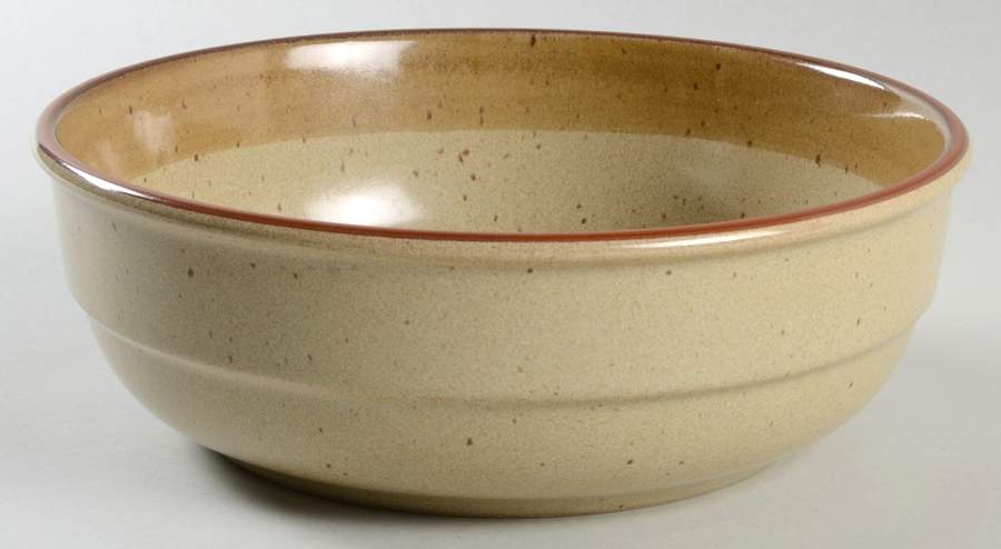 Sandstone 9" Round Vegetable Bowl by Mikasa-1
