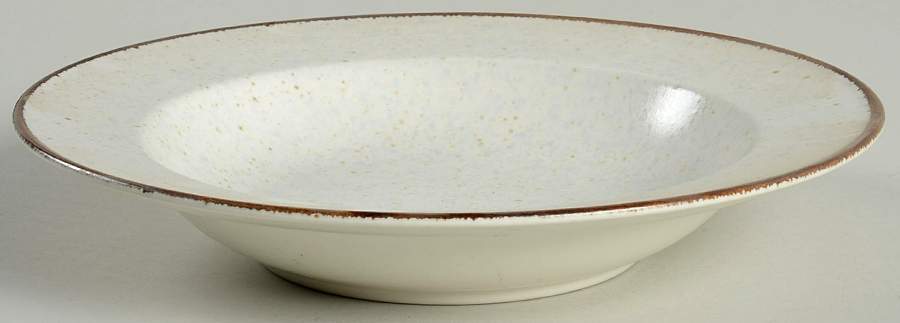 Sandstone Large Rim Soup Bowl by Mikasa-1