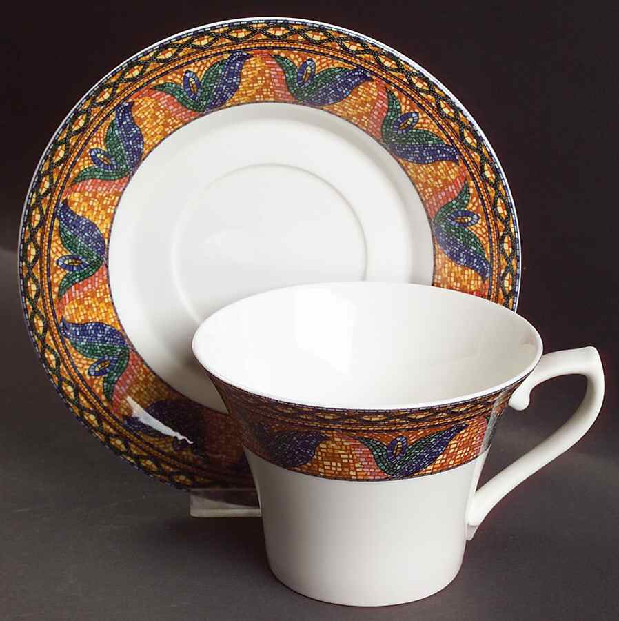 Sao Paulo Breakfast Cup & Saucer Set by Mikasa-1