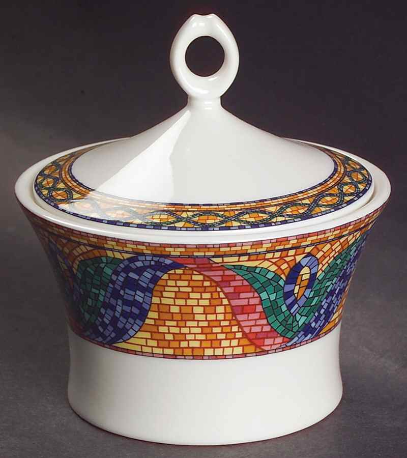Sao Paulo Sugar Bowl & Lid by Mikasa-1