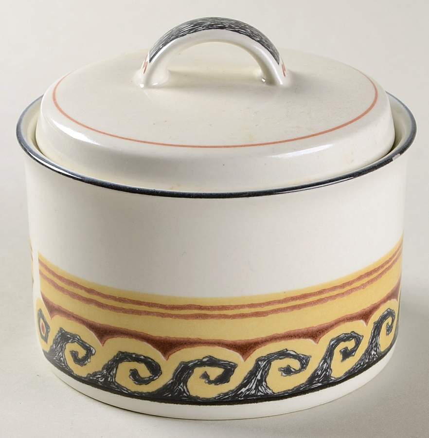 San Remo Sugar Bowl & Lid by Mikasa-1