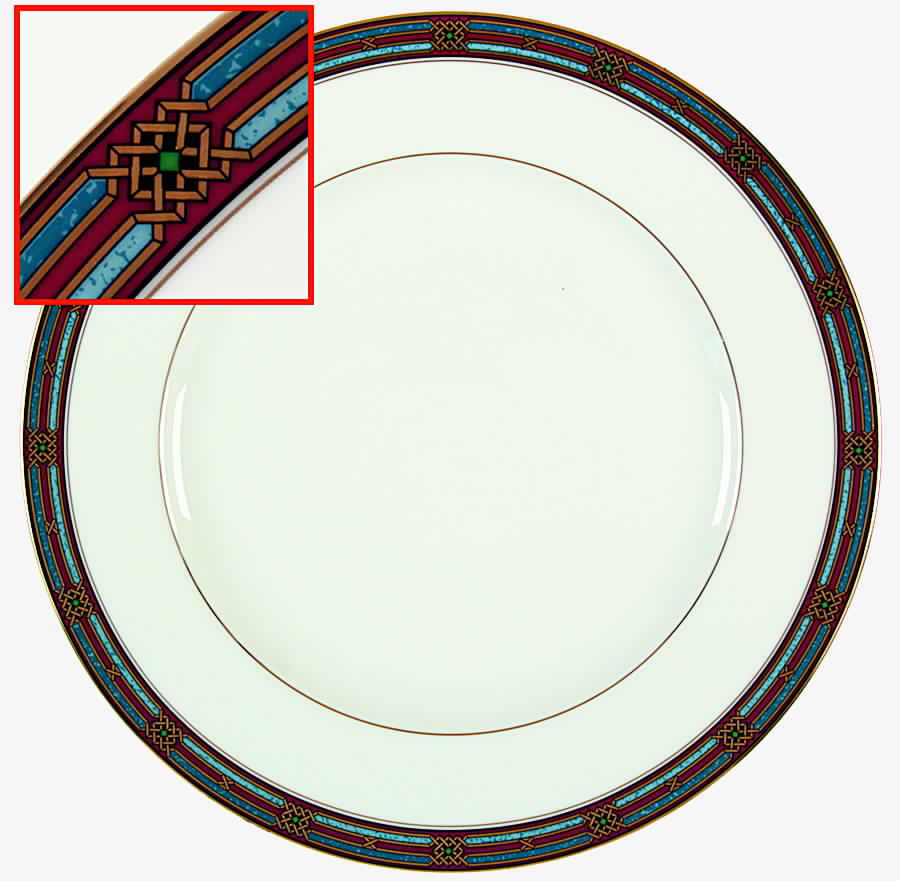 Saville Row Dinner Plate by Mikasa-1