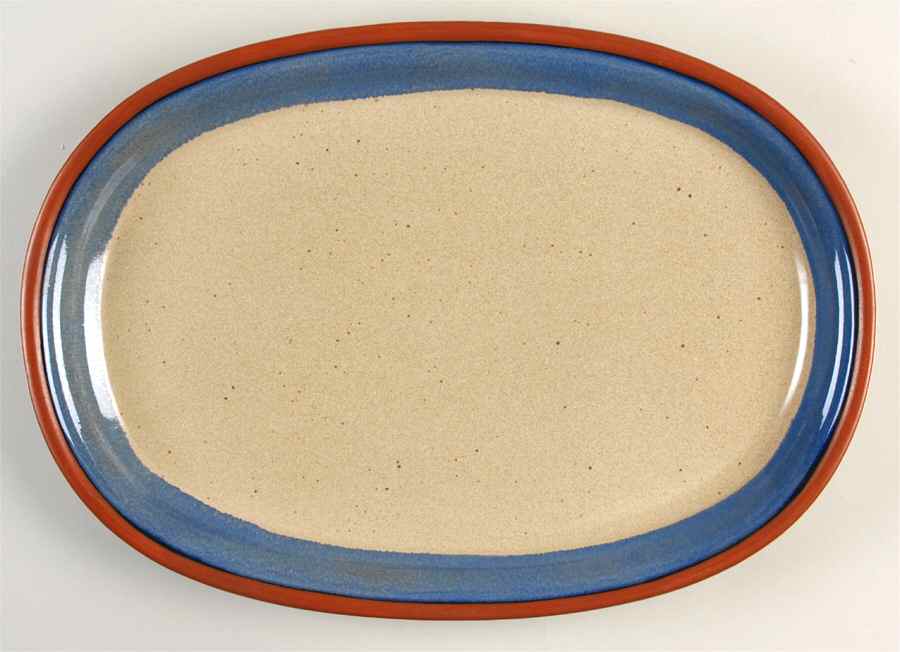 Sand & Sea 15" Oval Serving Platter by Mikasa-1