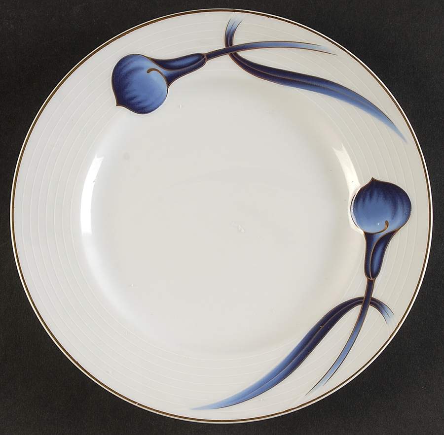 Sapphire Silhouette Salad Plate by Mikasa-1