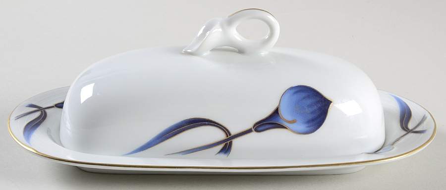 Sapphire Silhouette 1/4 Lb Covered Butter by Mikasa-1