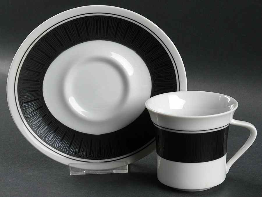 Saturn Flat Cup & Saucer Set by Mikasa-1