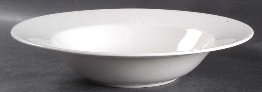 Satin White 10" Round Vegetable Bowl by Mikasa-1