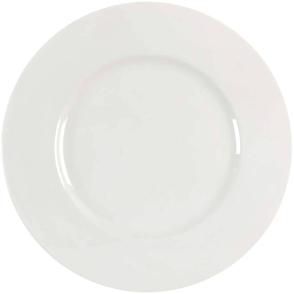 Satin White Salad Plate by Mikasa-1