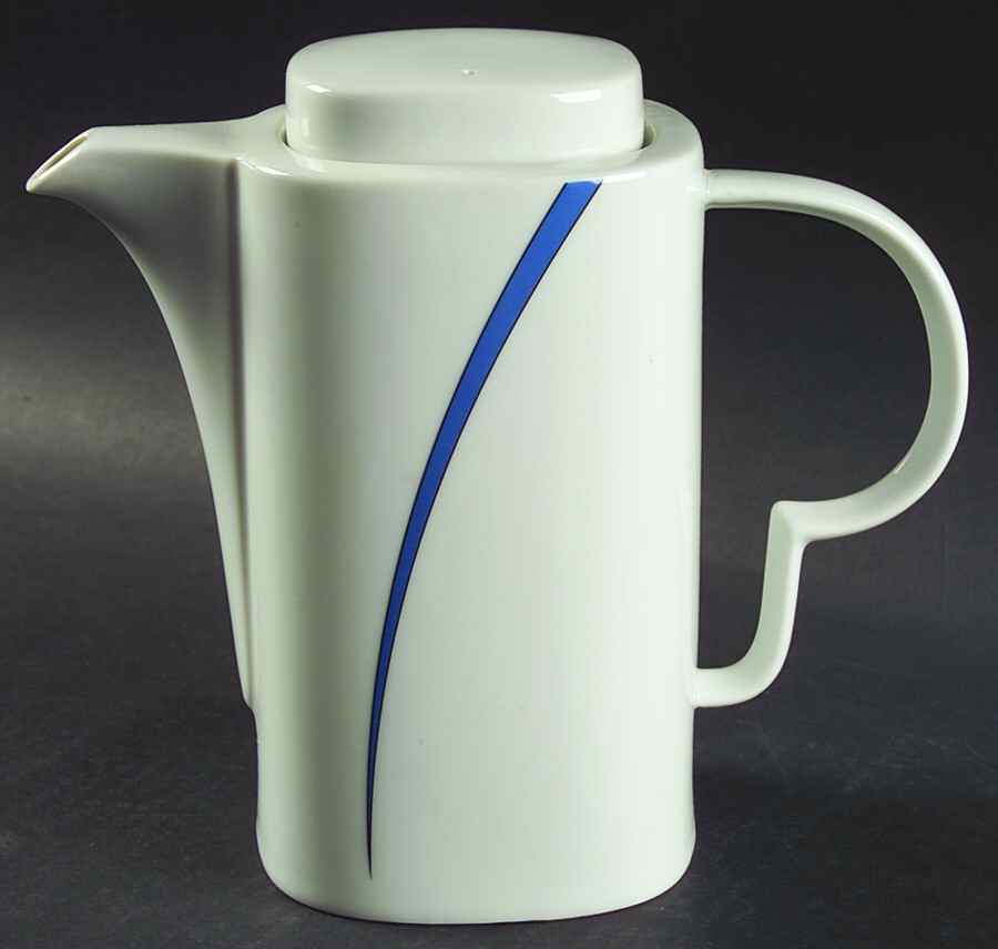 Scallops Coffee Pot & Lid by Mikasa-1