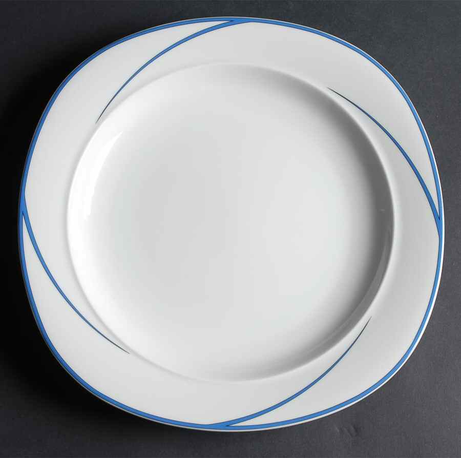 Scallops 11" Chop Plate (Round Platter) by Mikasa-1