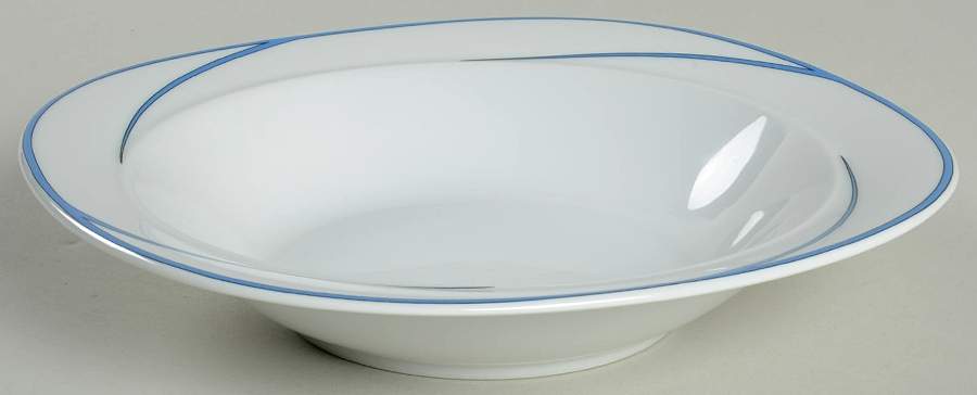 Scallops Rim Soup Bowl by Mikasa-1