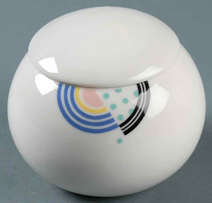 Scenario Sugar Bowl & Lid by Mikasa-1