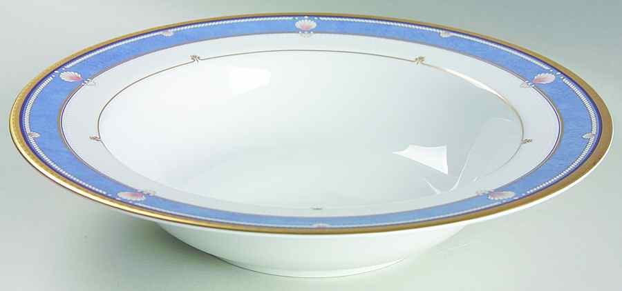 Seamist Blue 10" Round Vegetable Bowl by Mikasa-1