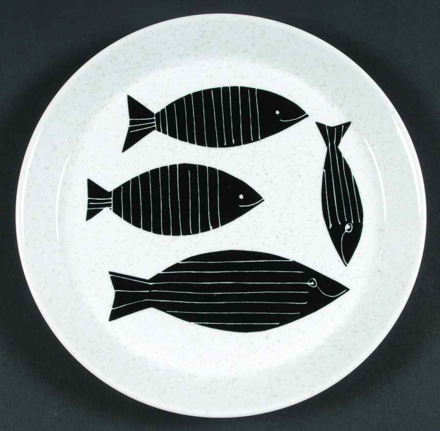 Seafare Salad Plate by Mikasa-1