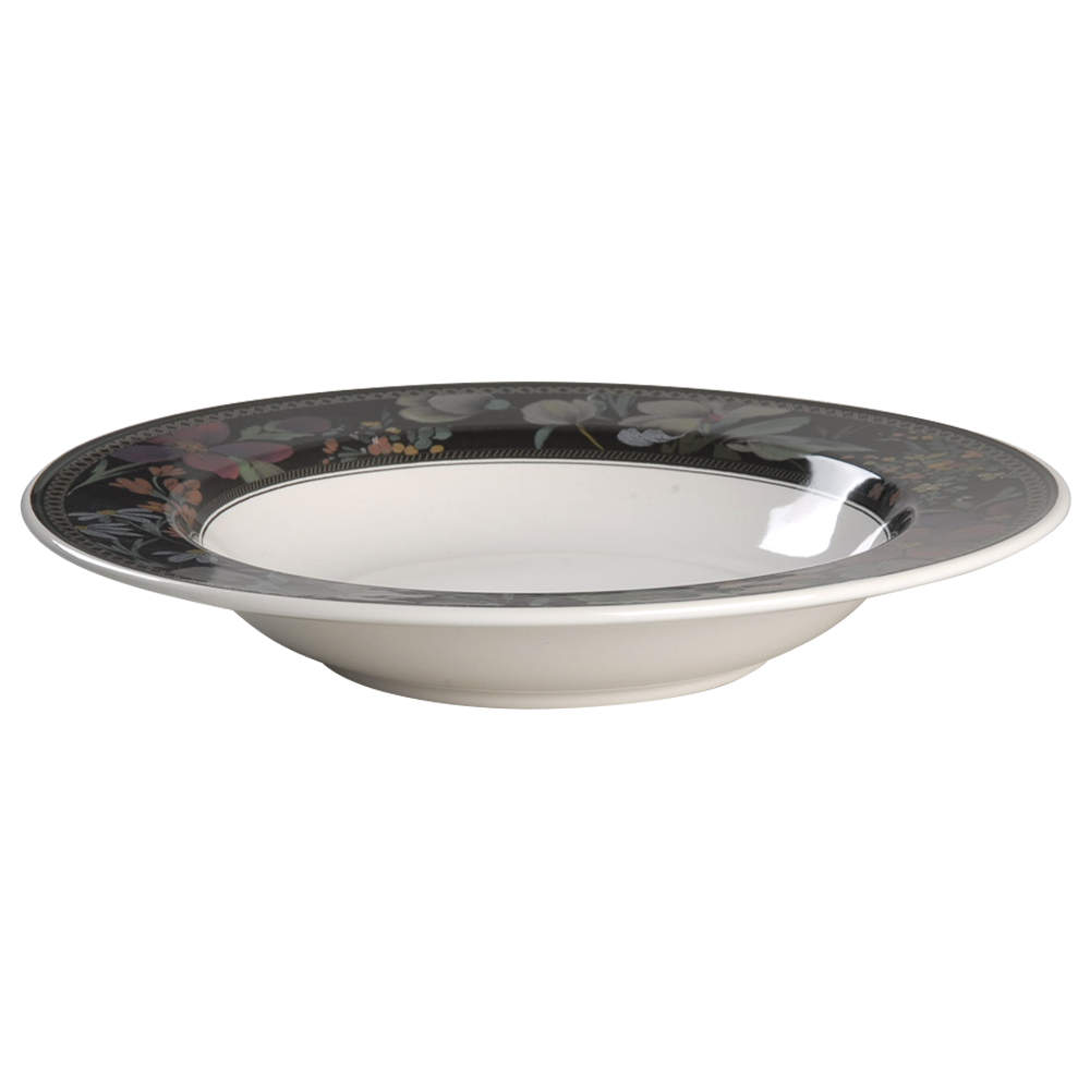Serene Garden Large Rim Soup Bowl by Mikasa-1