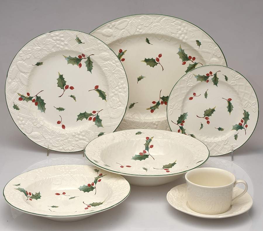 Season's Holly 42 Piece Set by Mikasa-1