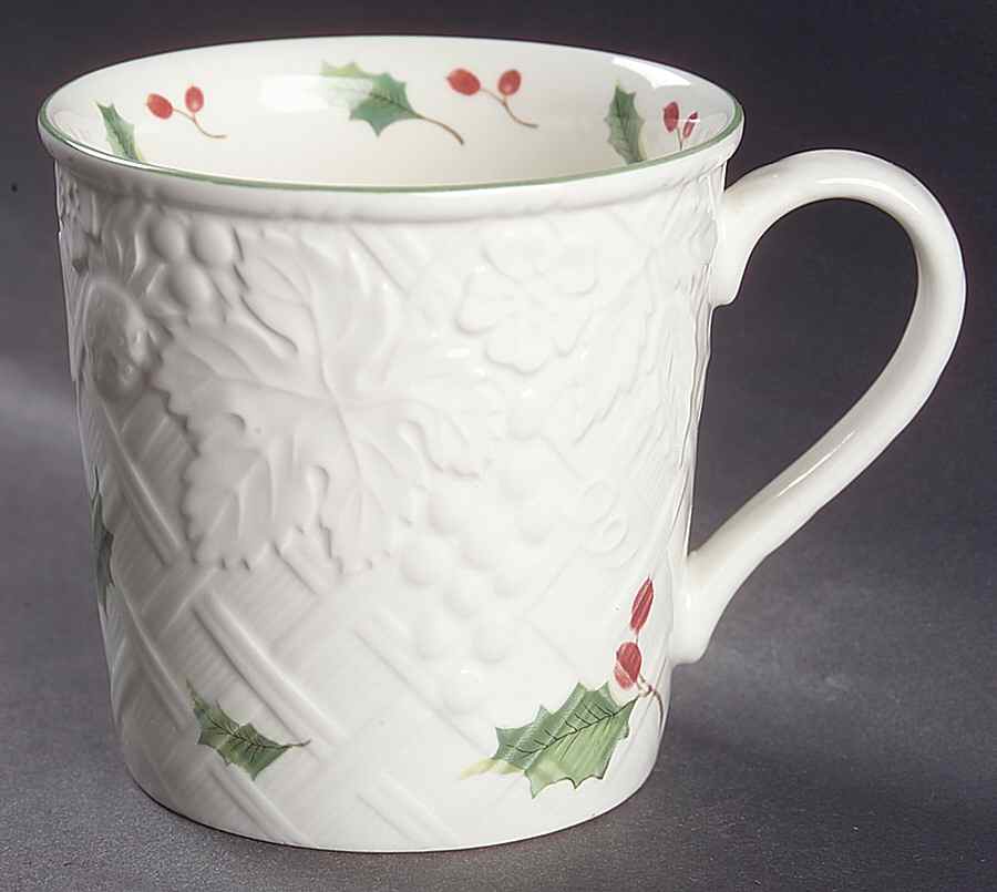 Season's Holly Mug by Mikasa-1