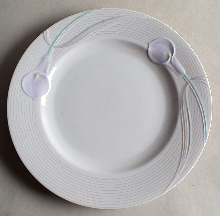 Serenade Lavender 12" Chop Plate (Round Platter) by Mikasa-1