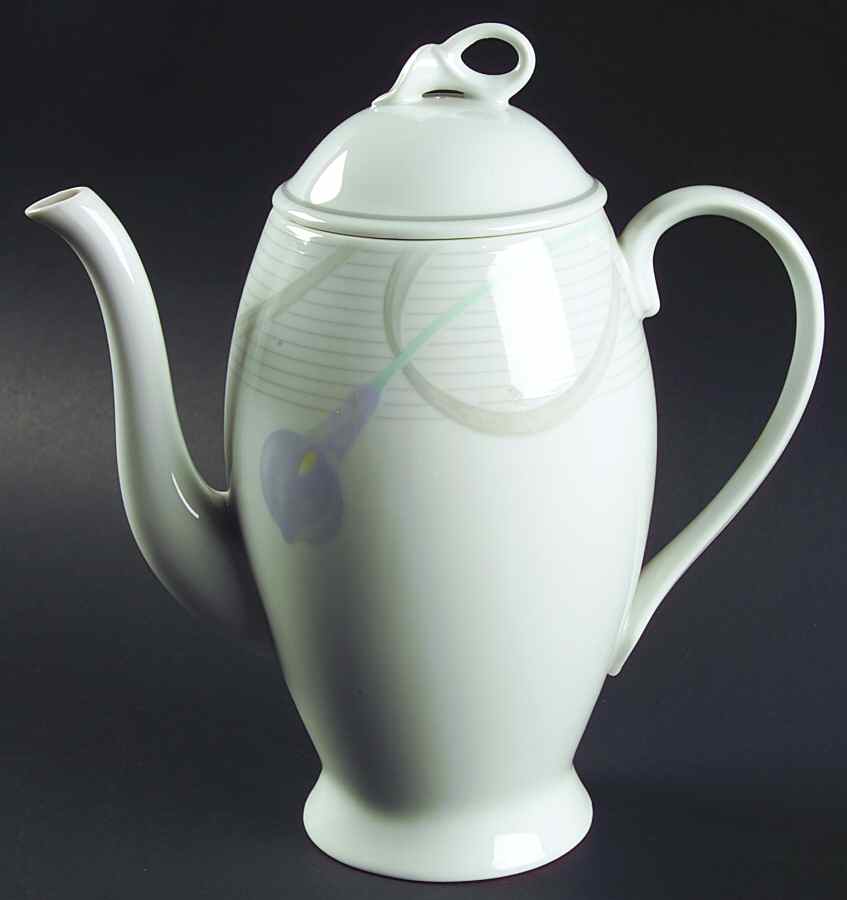 Serenade Lavender Coffee Pot & Lid by Mikasa-1