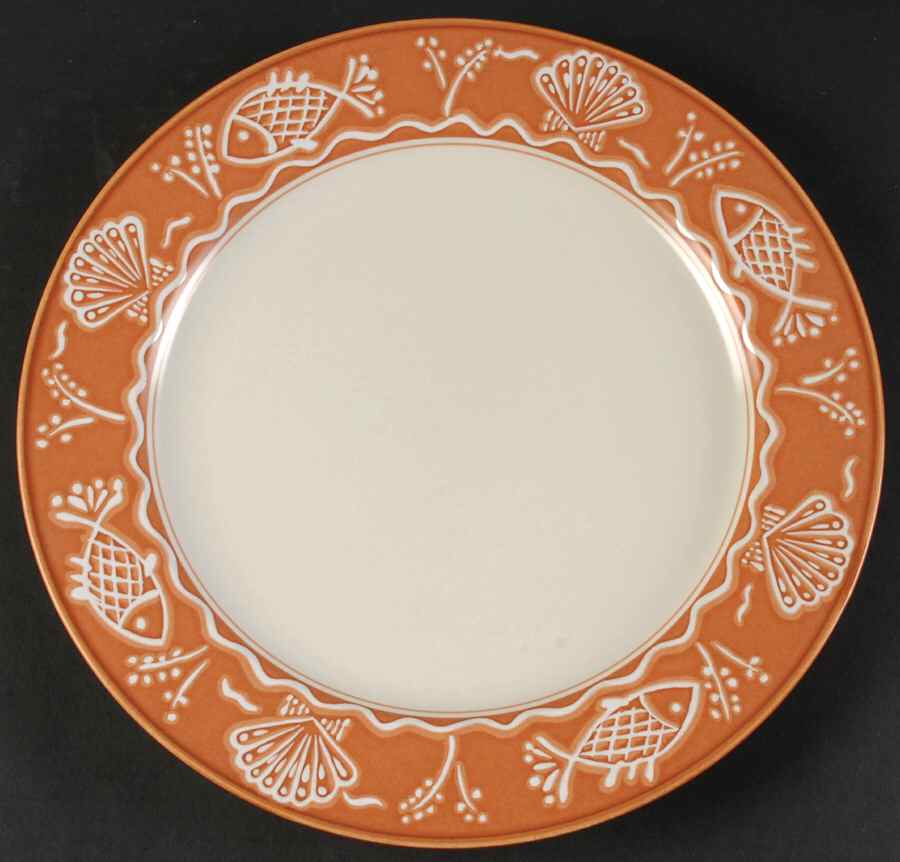 Sea Melody 12" Chop Plate (Round Platter) by Mikasa-1