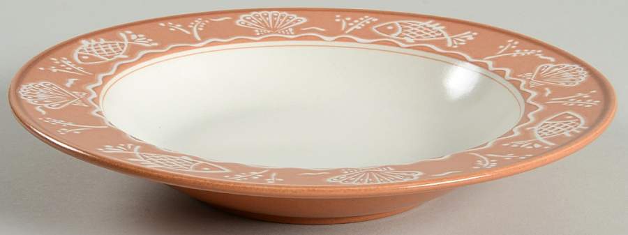 Sea Melody Large Rim Soup Bowl by Mikasa-1