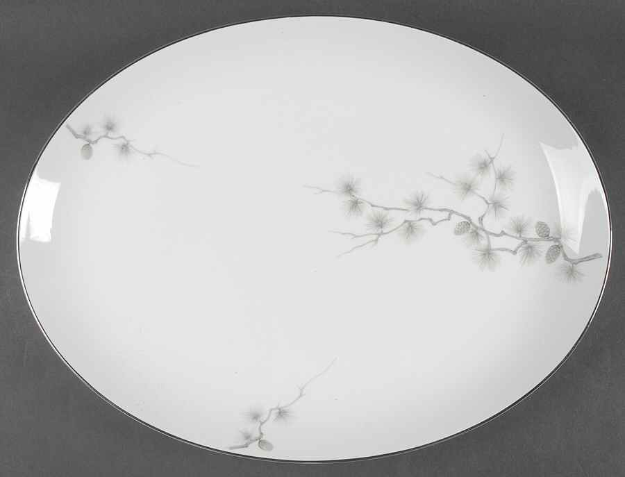 Sendai 16" Oval Serving Platter by Mikasa-1
