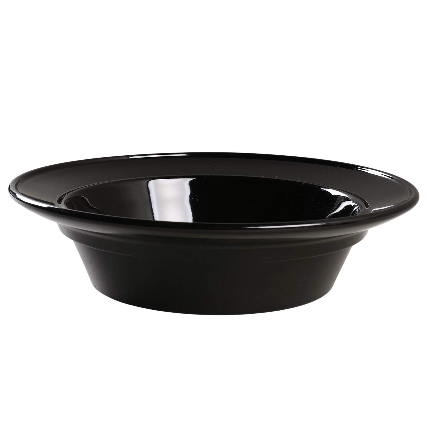 Separates Jet Black 11" Round Vegetable Bowl by Mikasa-1