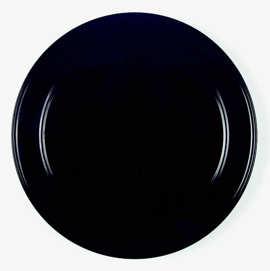 Separates Jet Black Dinner Plate by Mikasa-1