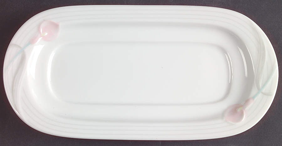 Serenade Pink Butter Tray by Mikasa-1