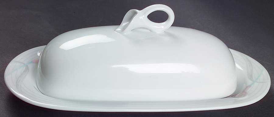 Serenade Pink 1/4 Lb Covered Butter by Mikasa-1