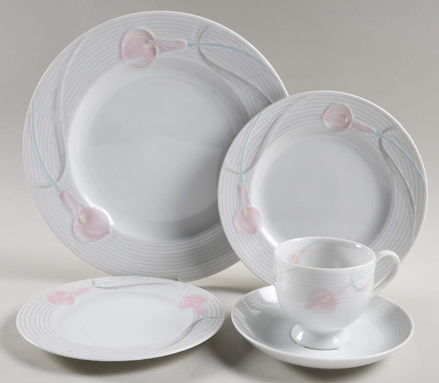 Serenade Pink 40 Piece Estate Set by Mikasa-1