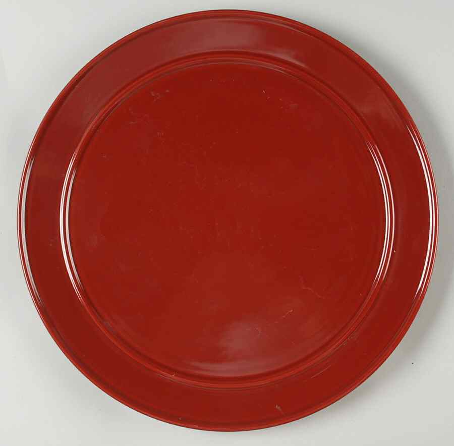 Separates Red 13" Chop Plate (Round Platter) by Mikasa-1