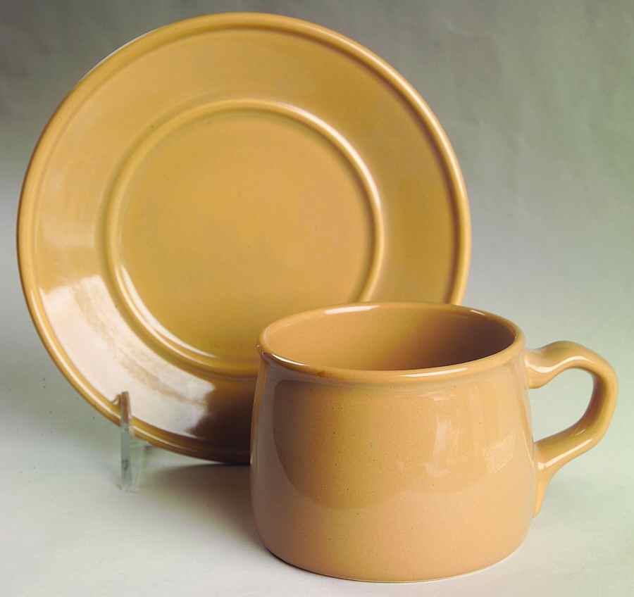 Separates Suede Flat Cup & Saucer Set by Mikasa-1